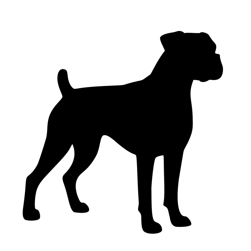 Boxer – Enkelmotiv Dekal