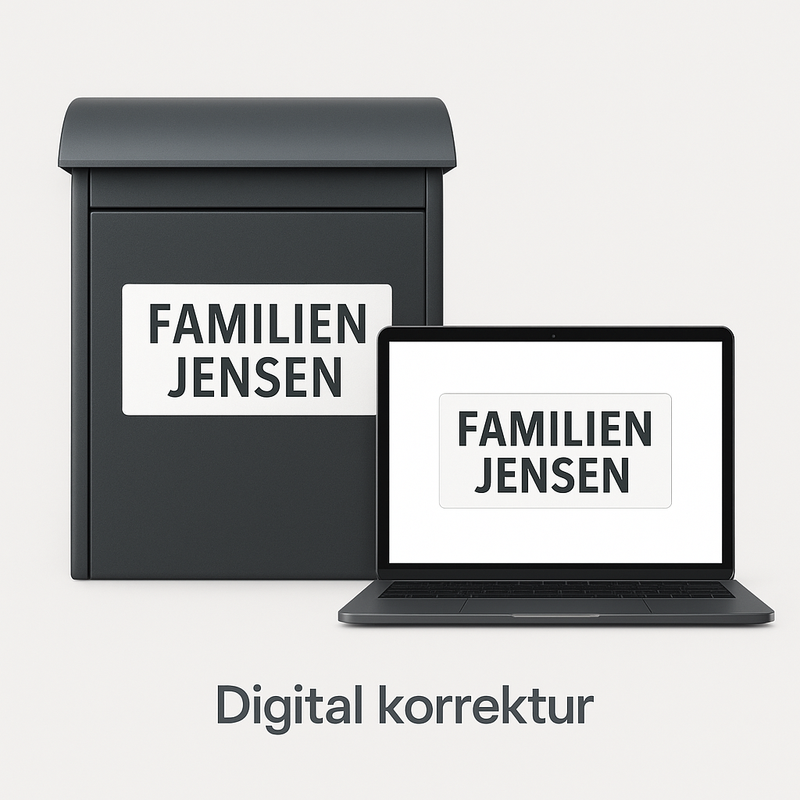Digital korrektur