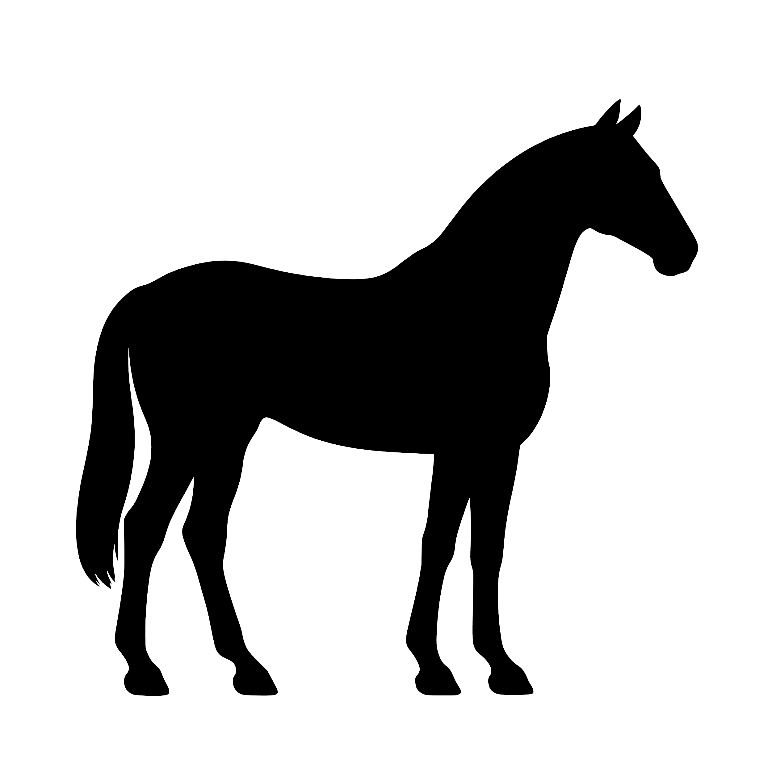Holsteiner – Enkelmotiv Dekal