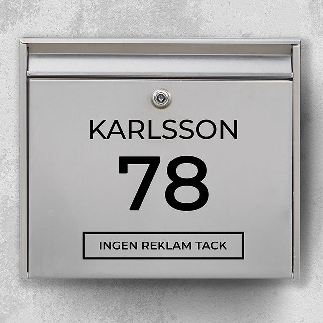 Ingen reklam tack