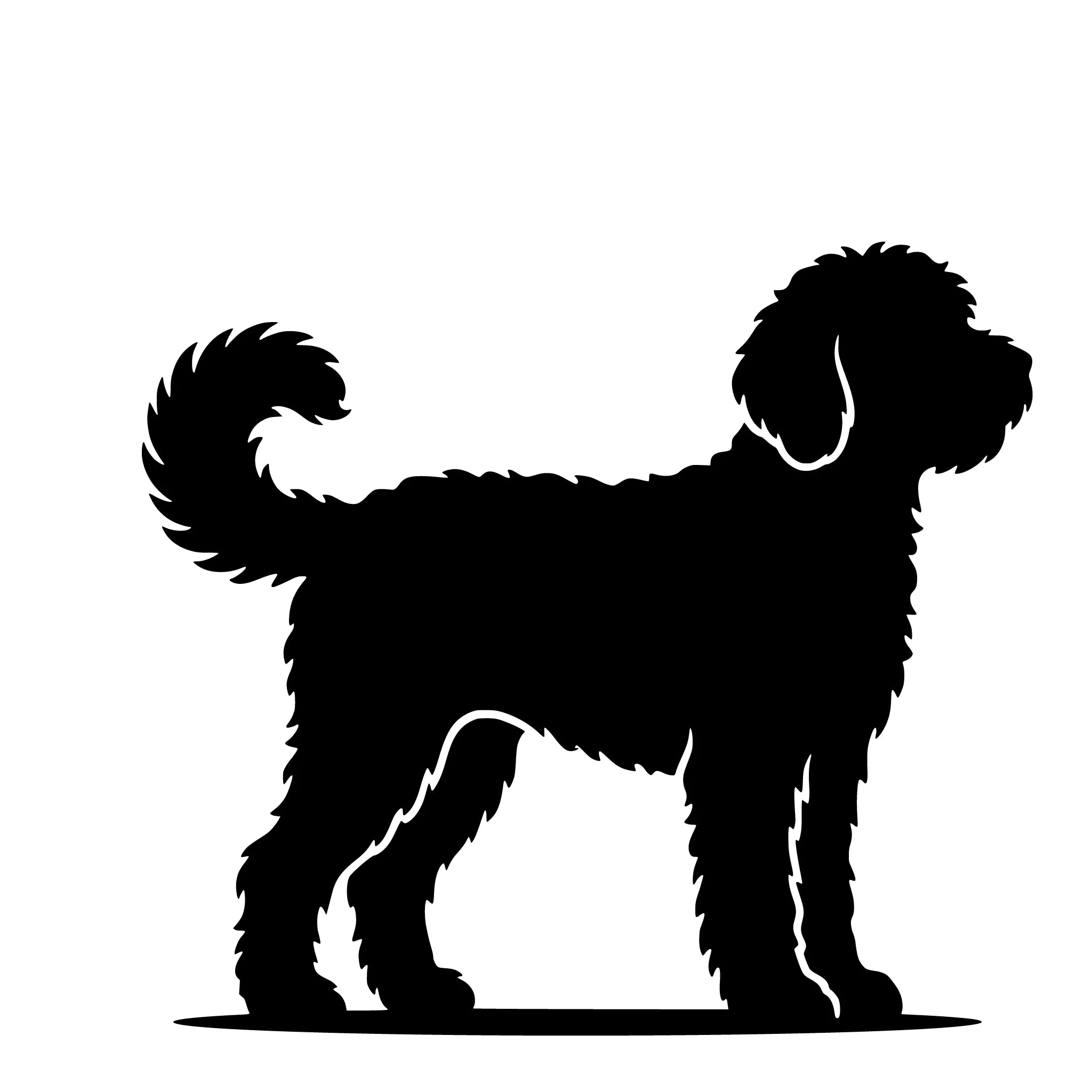 Goldendoodle – Enkelmotiv Dekal